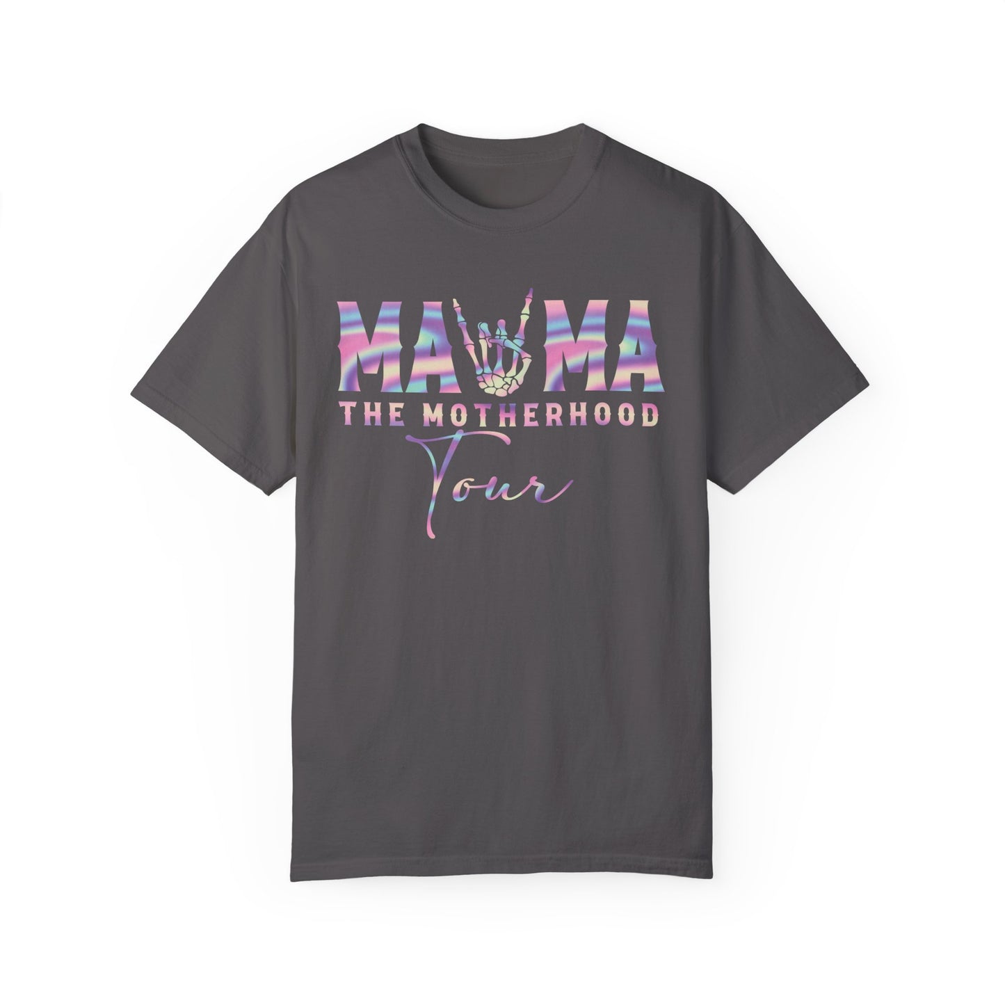 The Motherhood Tour Shirt - Mama Rock Tour Shirt Graphite