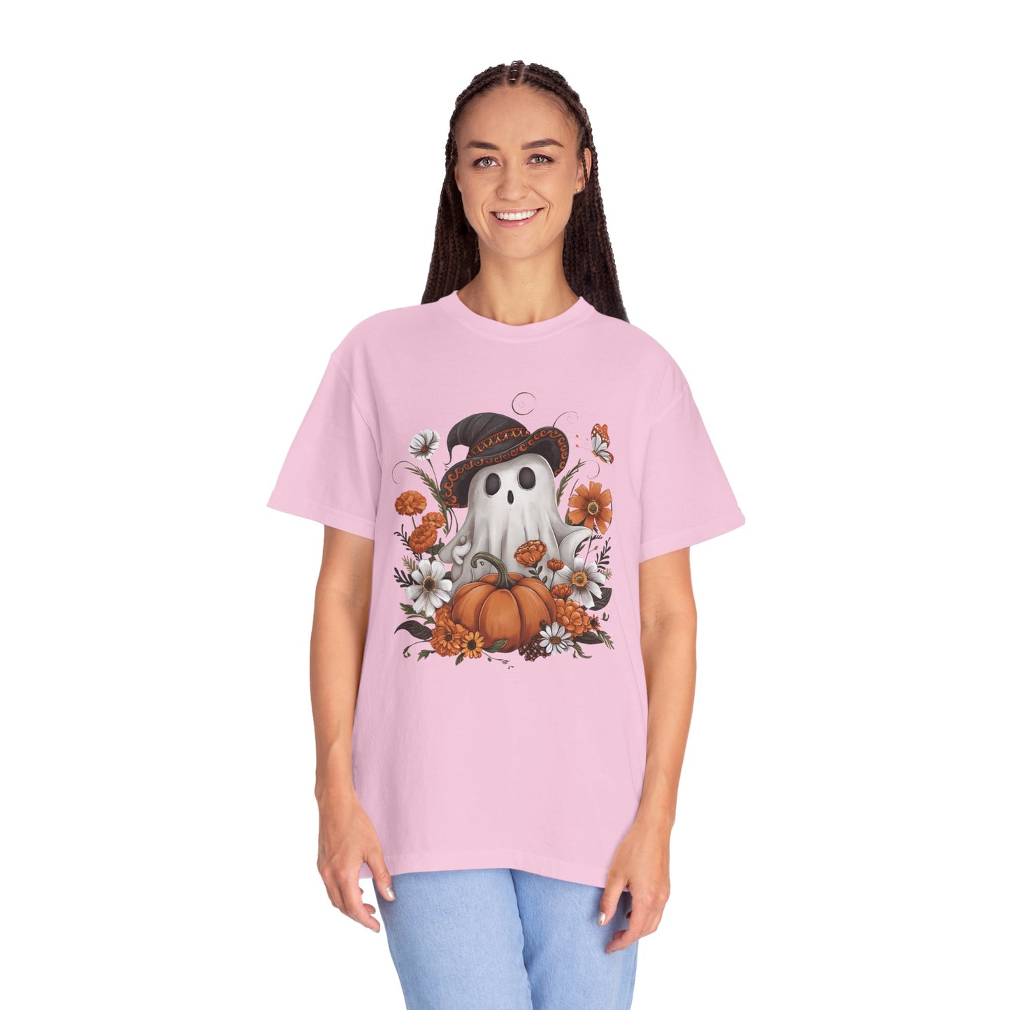 Halloween Ghost Comfort Colors Shirt