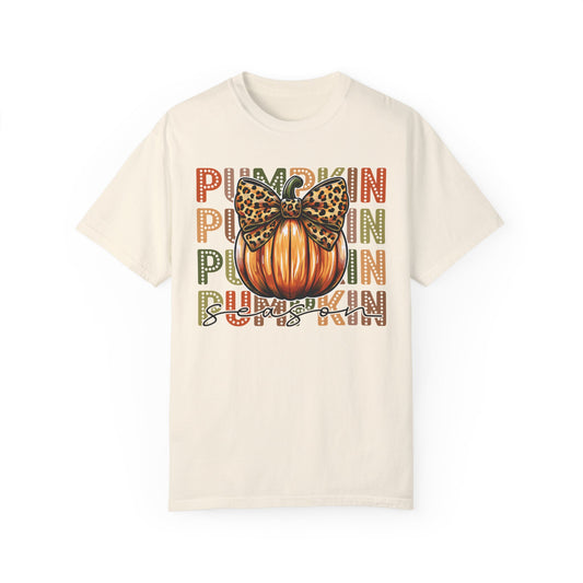 Comfort Colors Vintage Pumpkin Season T-shirt Ivory