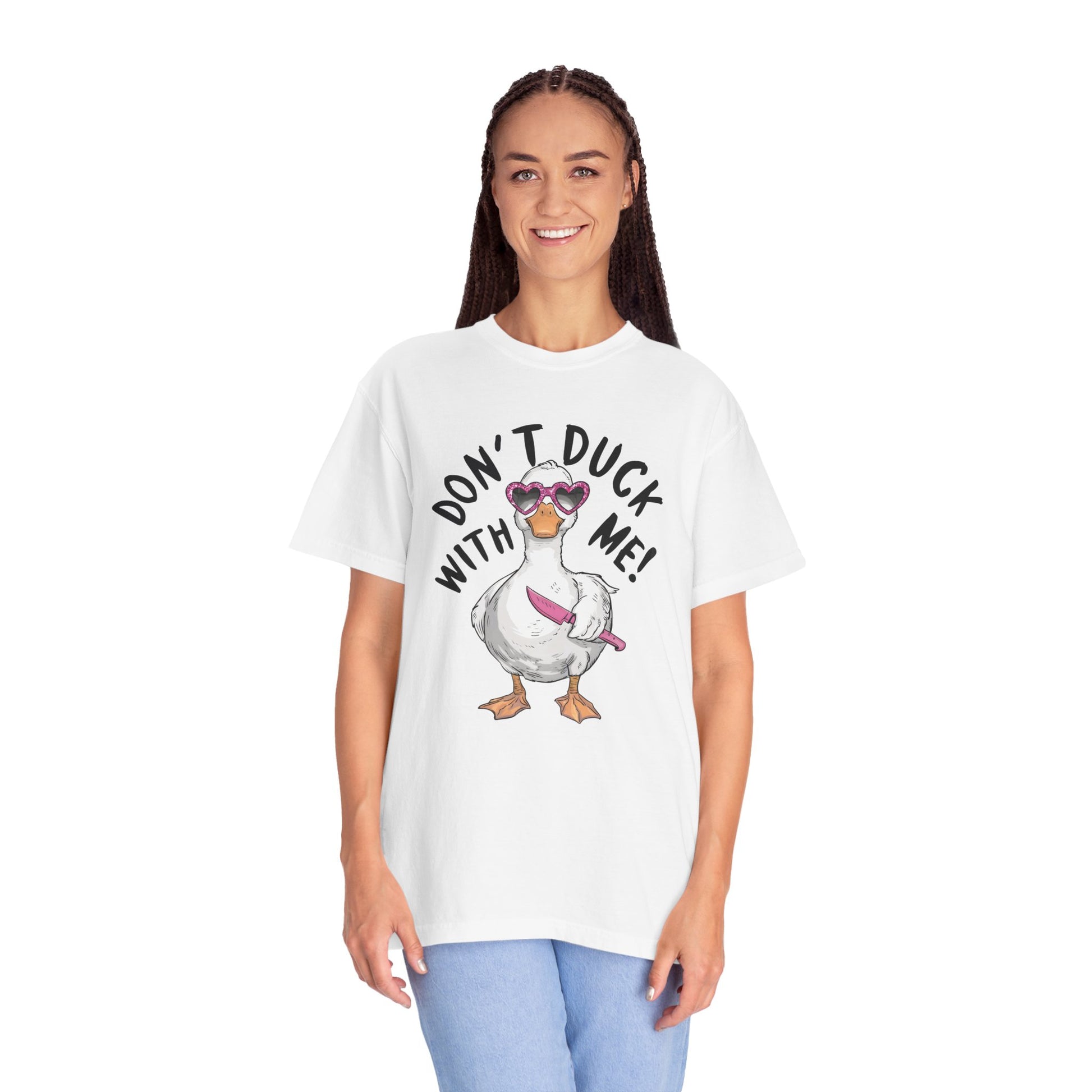 Dont Duck With Me Shirt - Quirky Duck Shirt