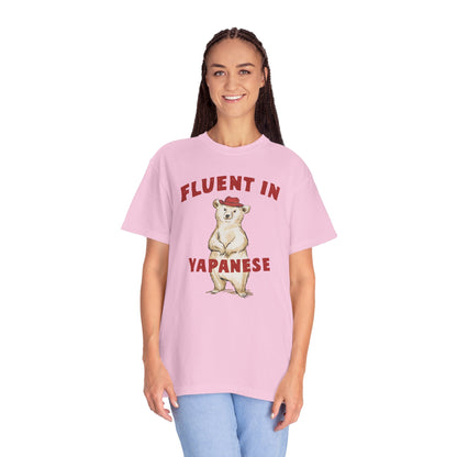 Fluent in Yapanese Funny Meme Shirt | Japanese Language Humor Tee