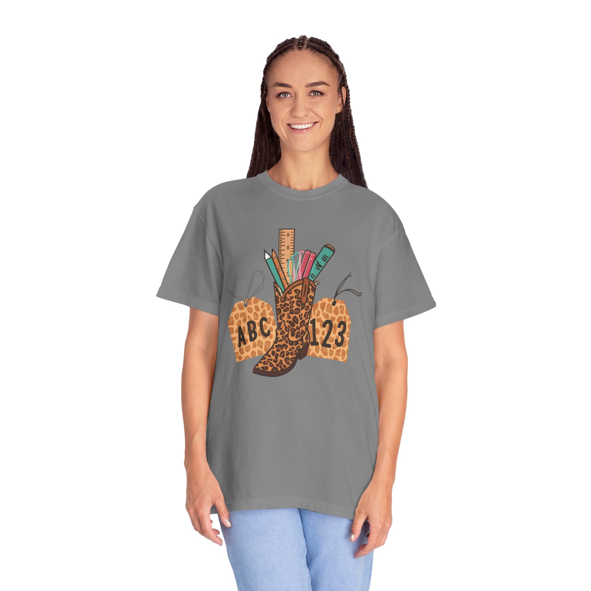 Western Teacher Shirt, Cowgirl Boho Teacher Graphic Tee shirt