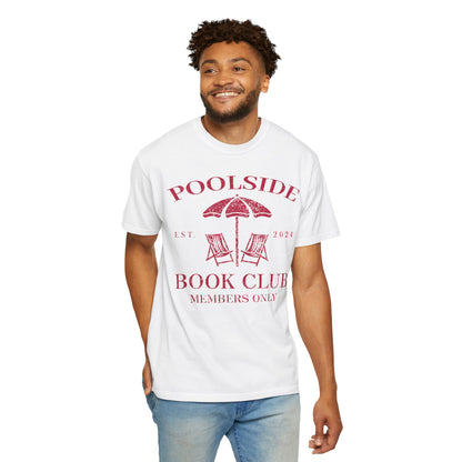 Poolside Book Club Est 2024 Member Only Tee - Bookish Summer Shirt