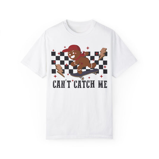 Can't Catch Me Gingerbread Man Shirt White