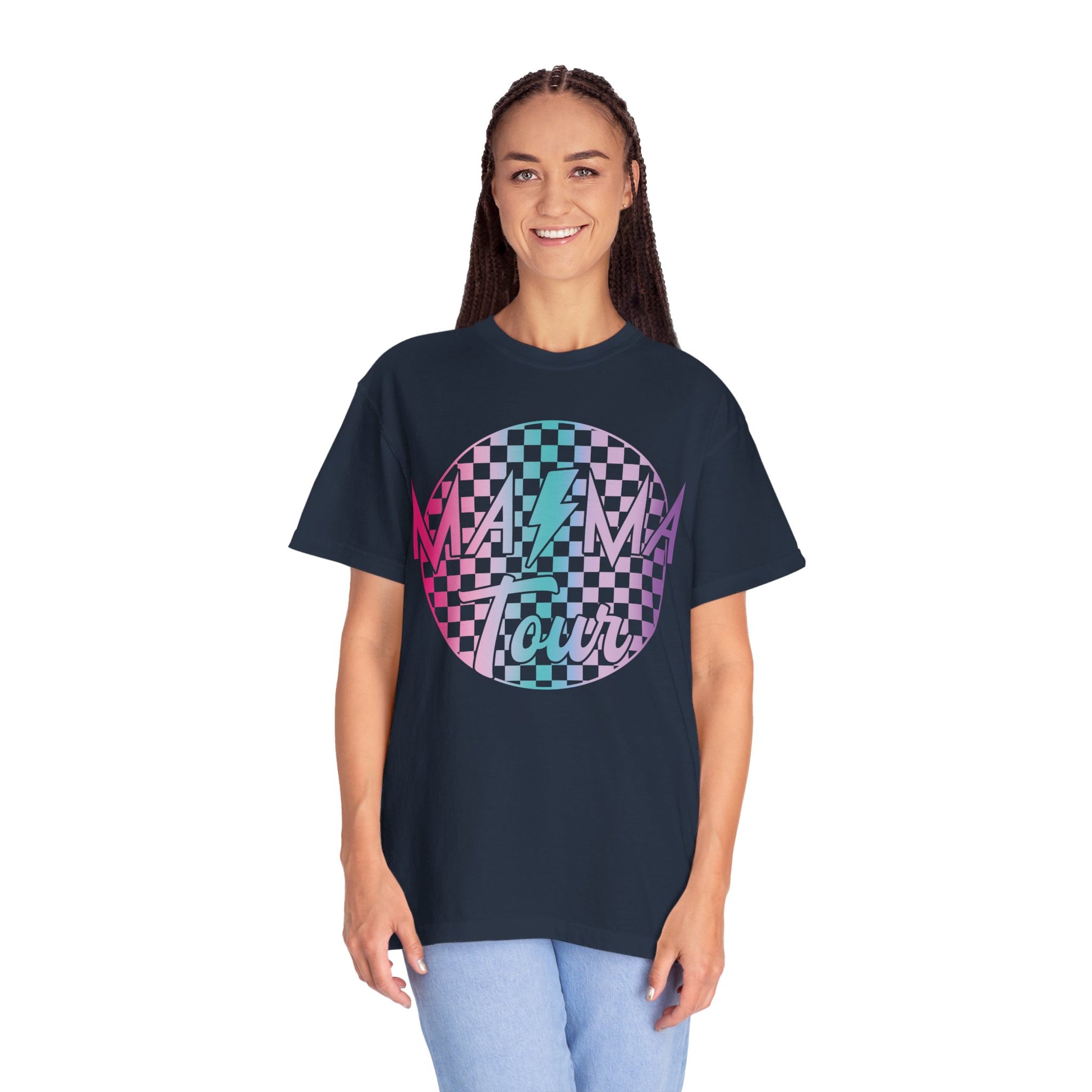 Checkered Mama Tour Shirt