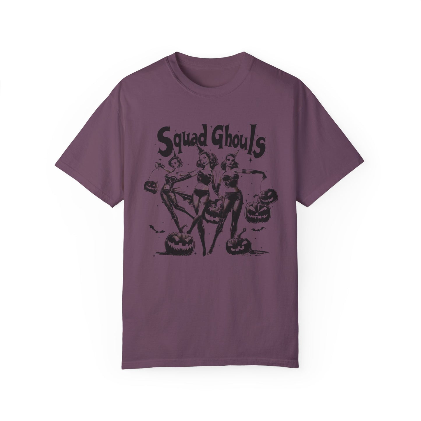 Halloween Squad Ghouls Shirt - Comfort Colors Shirt Berry