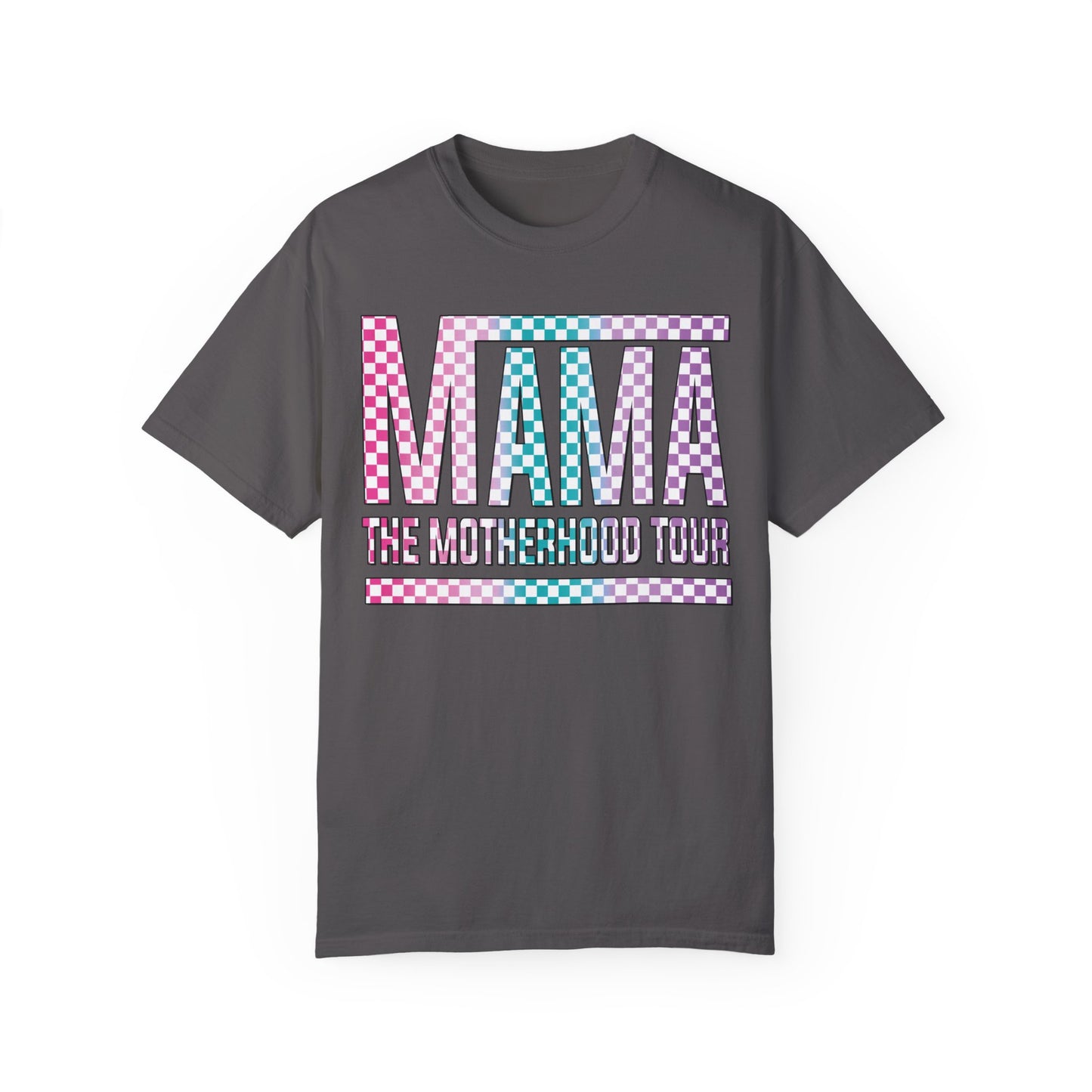 The Motherhood Tour Shirt - Mama Rock Tour Shirt Graphite