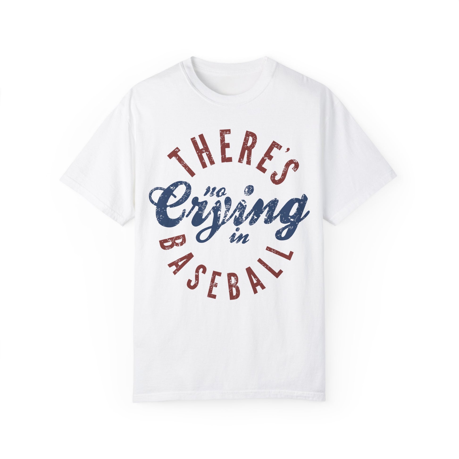 There's No Crying in Baseball Shirt, Funny Baseball Tees, Sports Mom Gifts, Game Day Shirt