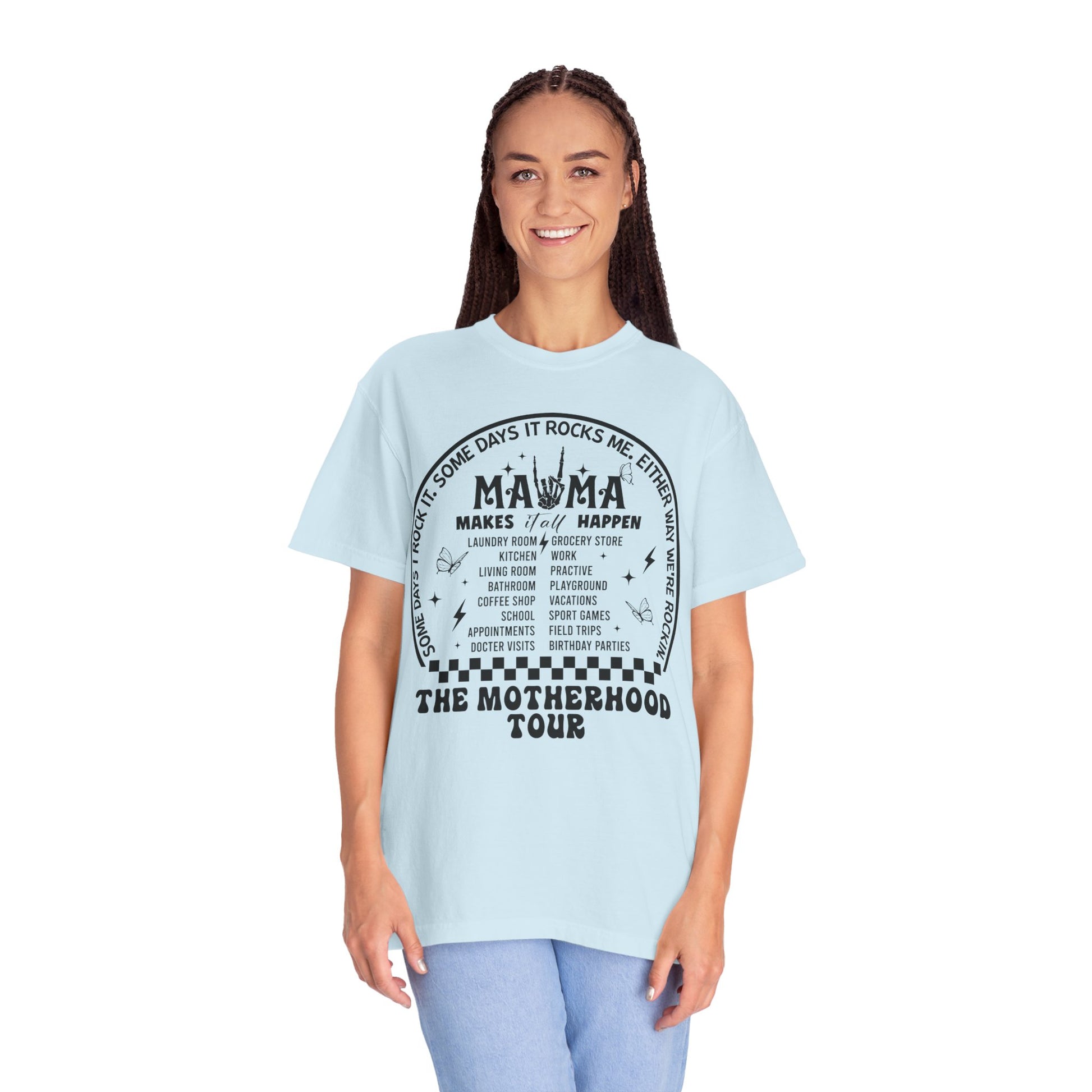 Funny Mama Rock Summer Shirt | Humorous Mom Apparel