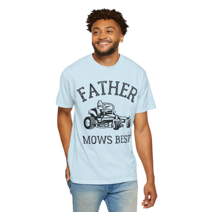 Father Mows Best Lawn Mowing Shirt | Funny Dad Gift Idea