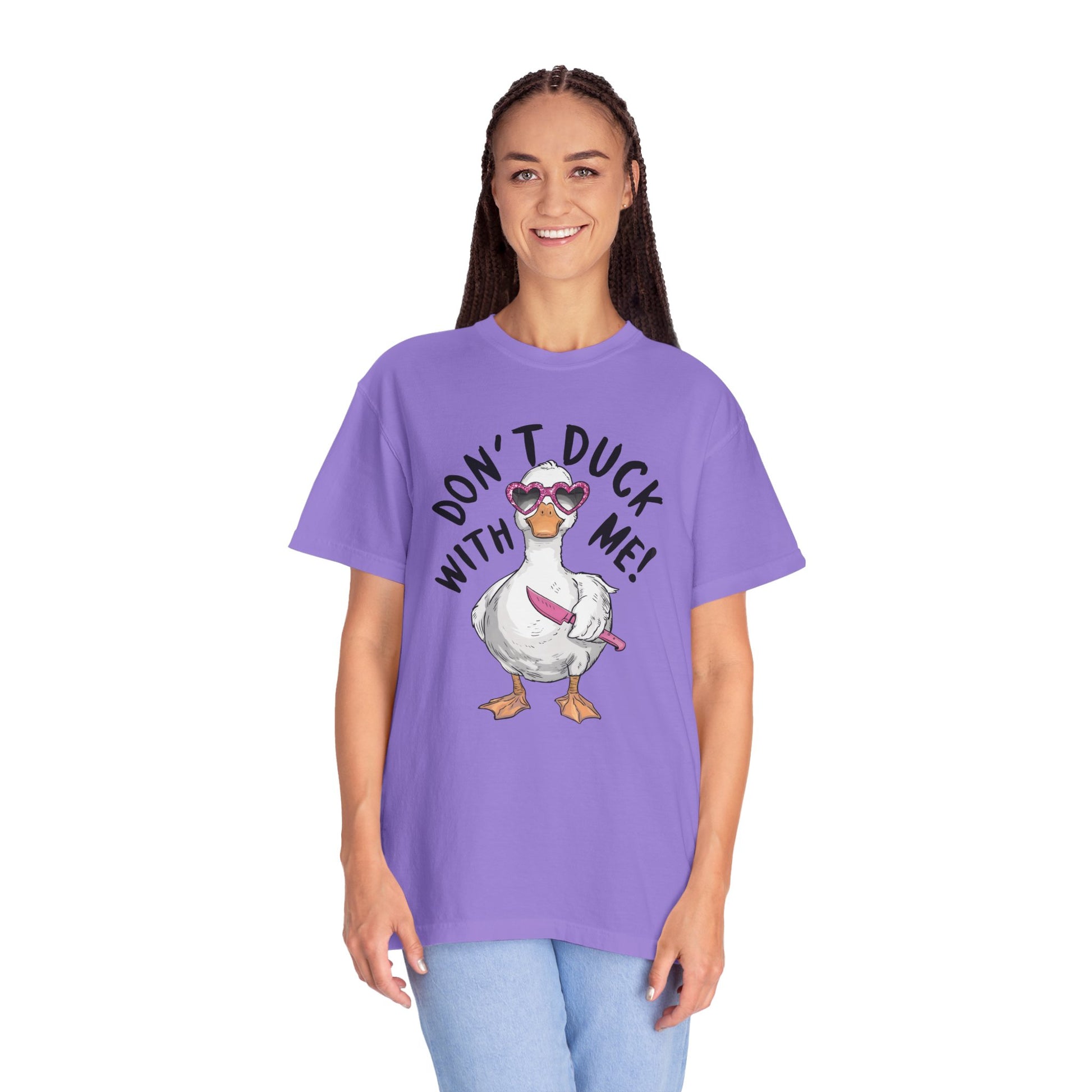 Dont Duck With Me Shirt - Quirky Duck Shirt