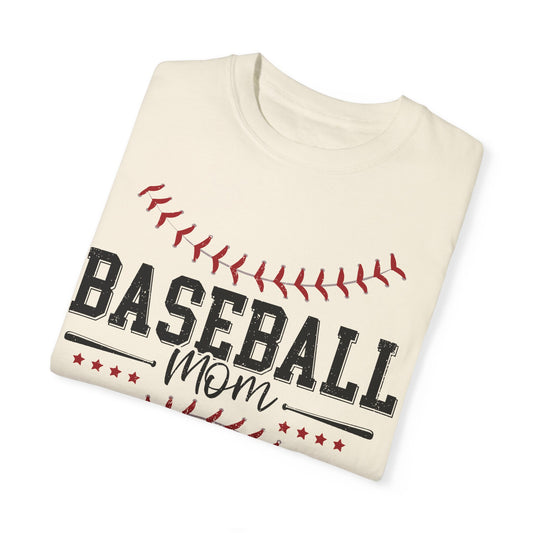 Cute Baseball Mama Shirt - Mothers Day Gift Ivory