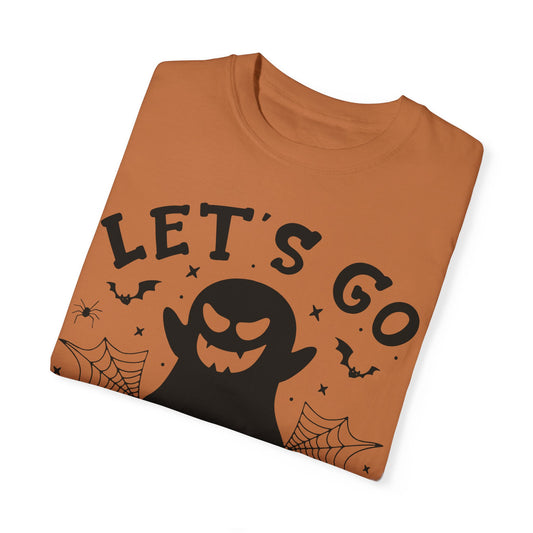 Lets Go Ghouls Shirt Comfort Colors Ghost Shirt