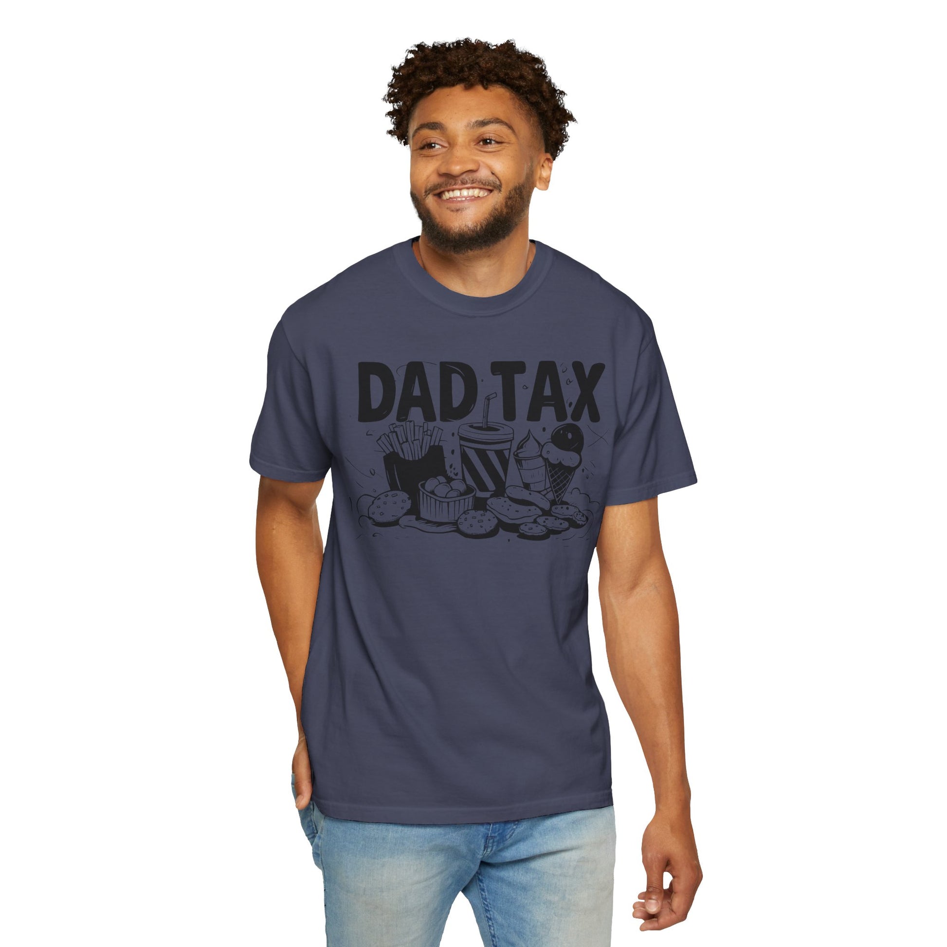 Funny Dad Tax Food Happy Fathers Day Shirt | Father's Day Gift Idea