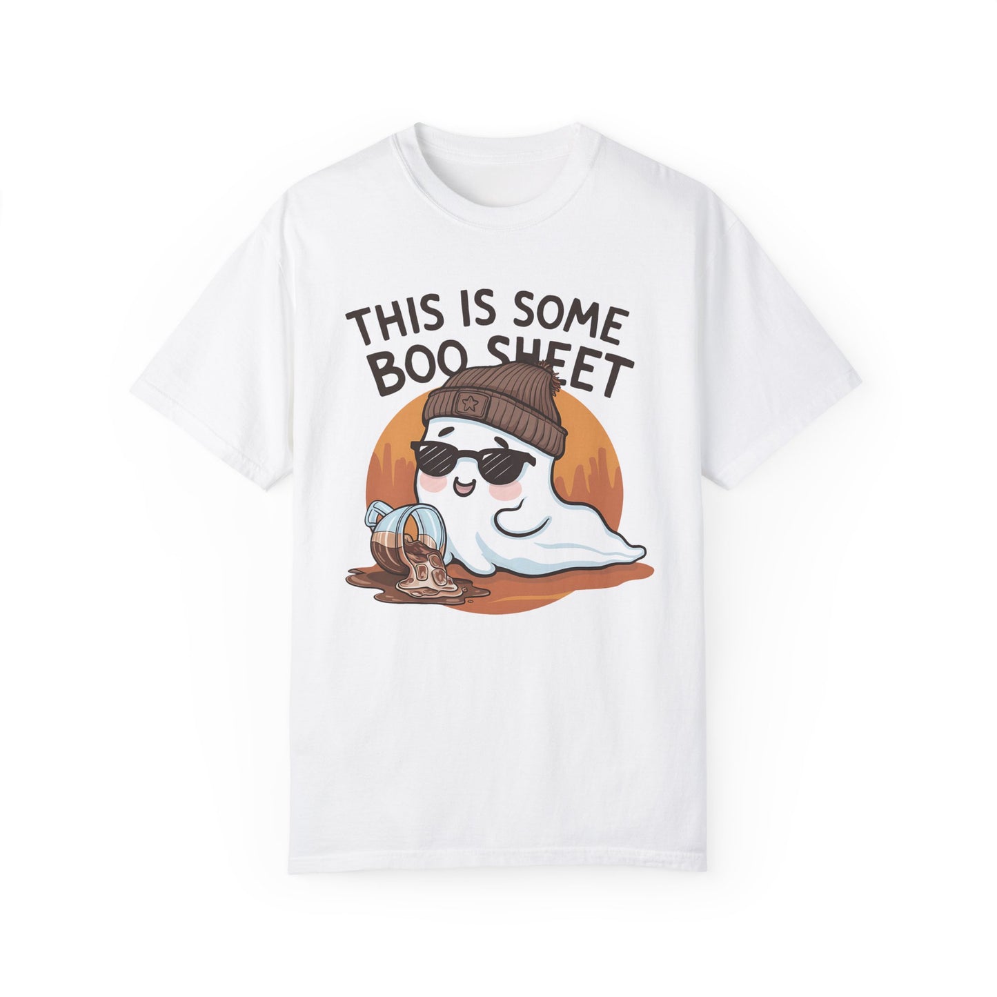 This Is Some Boo Sheet T-Shirt Funny Halloween Shirt White