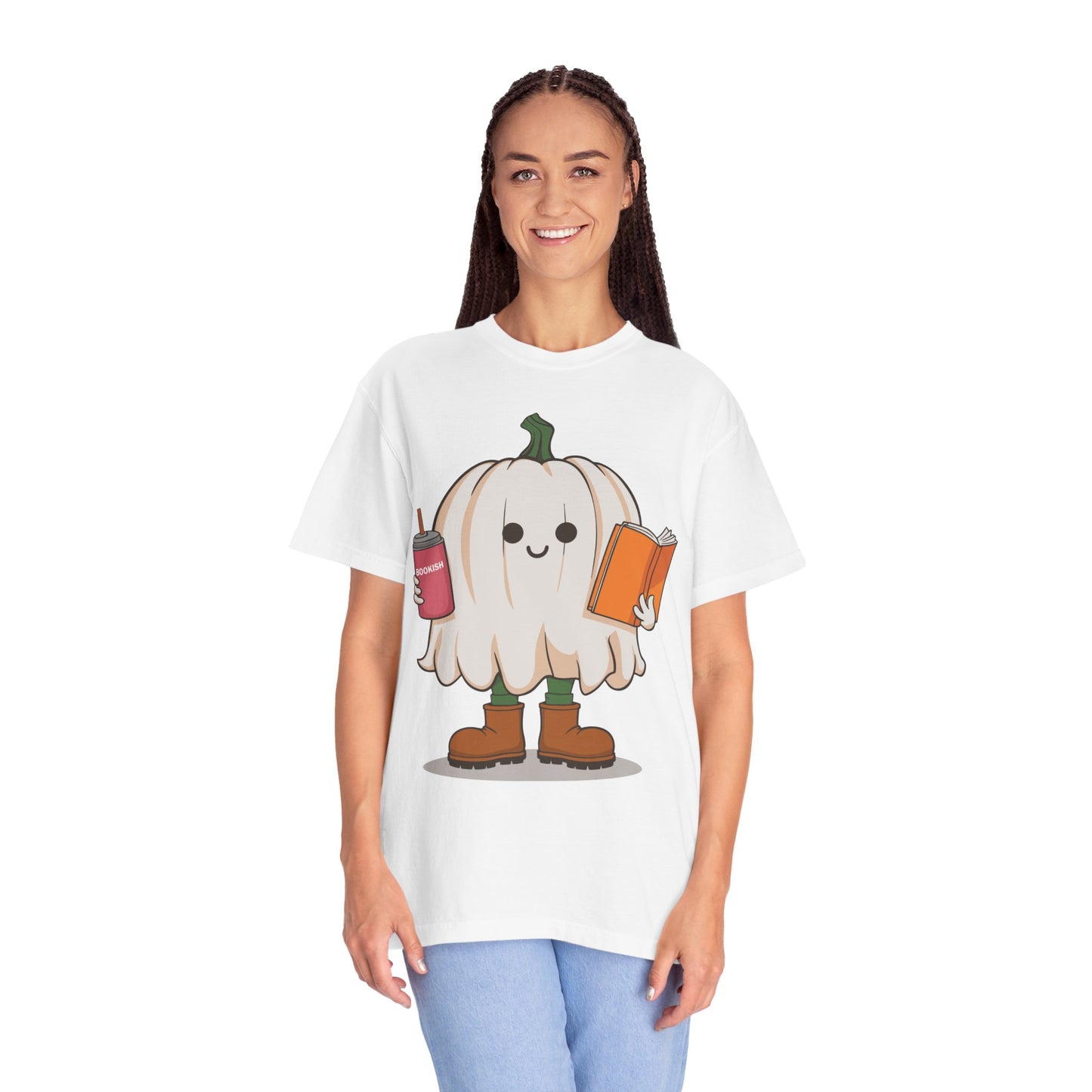 Ghost Reading Books Shirt - Bookish Halloween Shirt