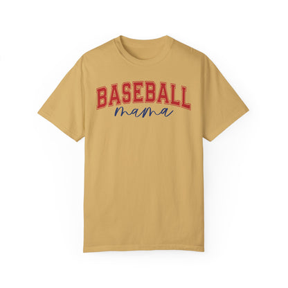 Baseball Mama Comfort Colors T-Shirt - Sports Mom Graphic Tee