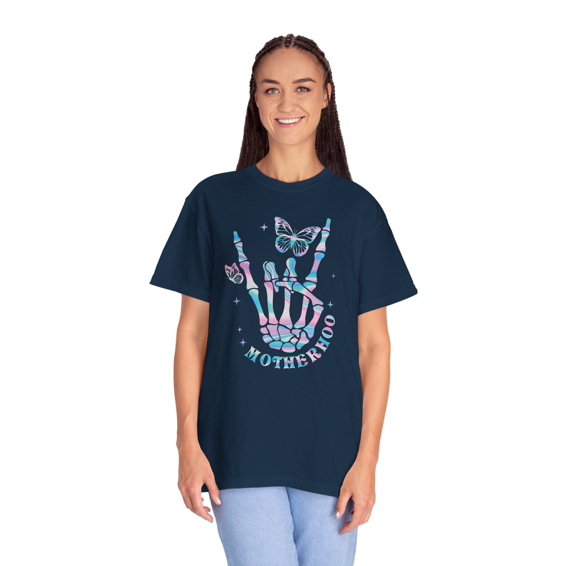 Mama Rock Tour Skeleton Hand Shirt