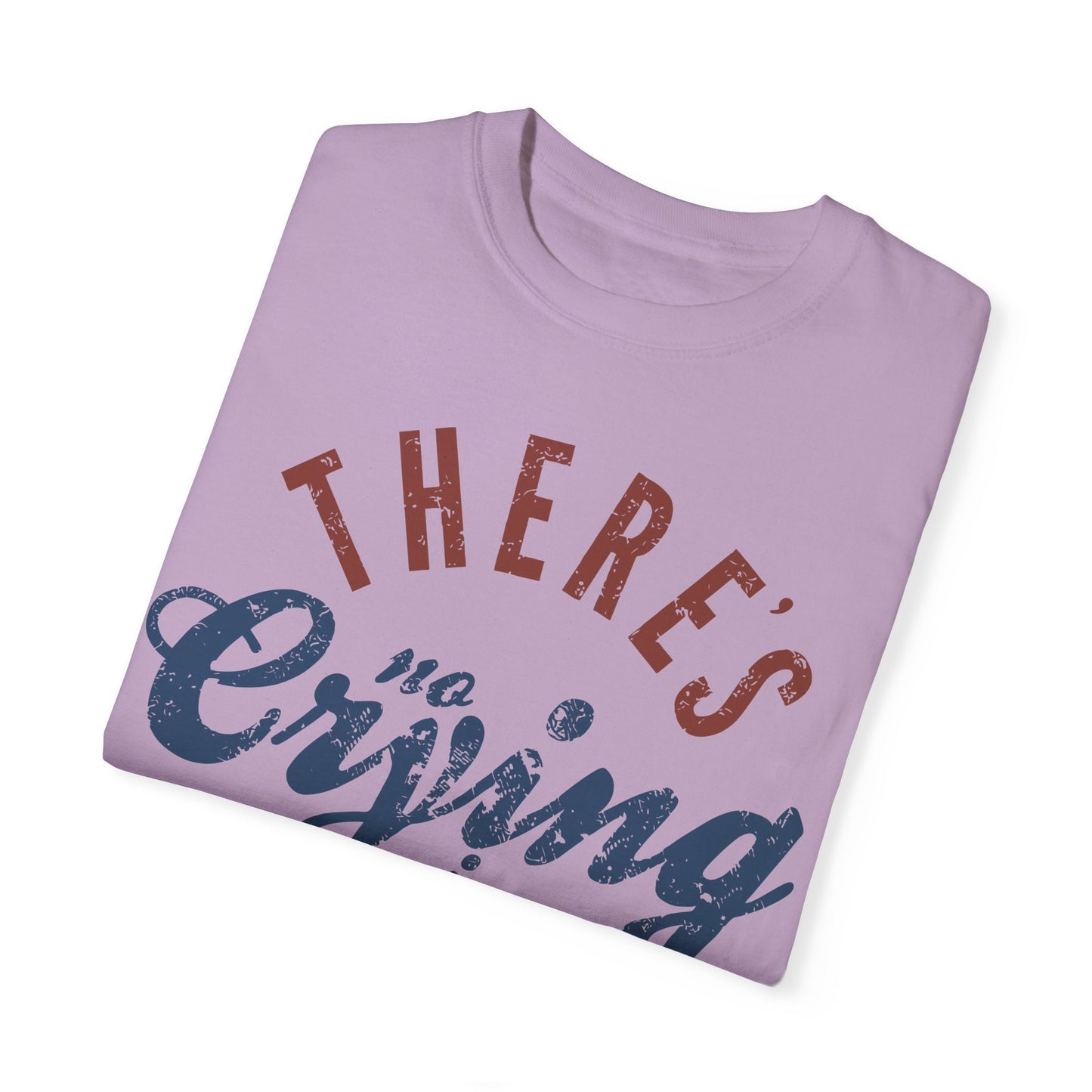 There's No Crying in Baseball Shirt, Funny Baseball Tees, Sports Mom Gifts, Game Day Shirt Orchid