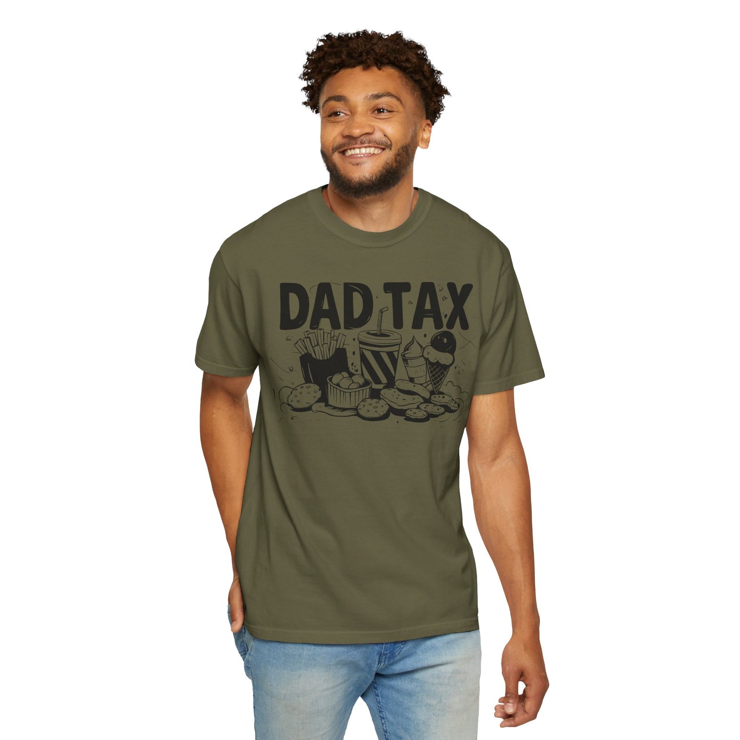 Funny Dad Tax Food Happy Fathers Day Shirt | Father's Day Gift Idea