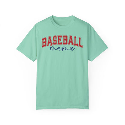 Baseball Mama Comfort Colors T-Shirt - Sports Mom Graphic Tee