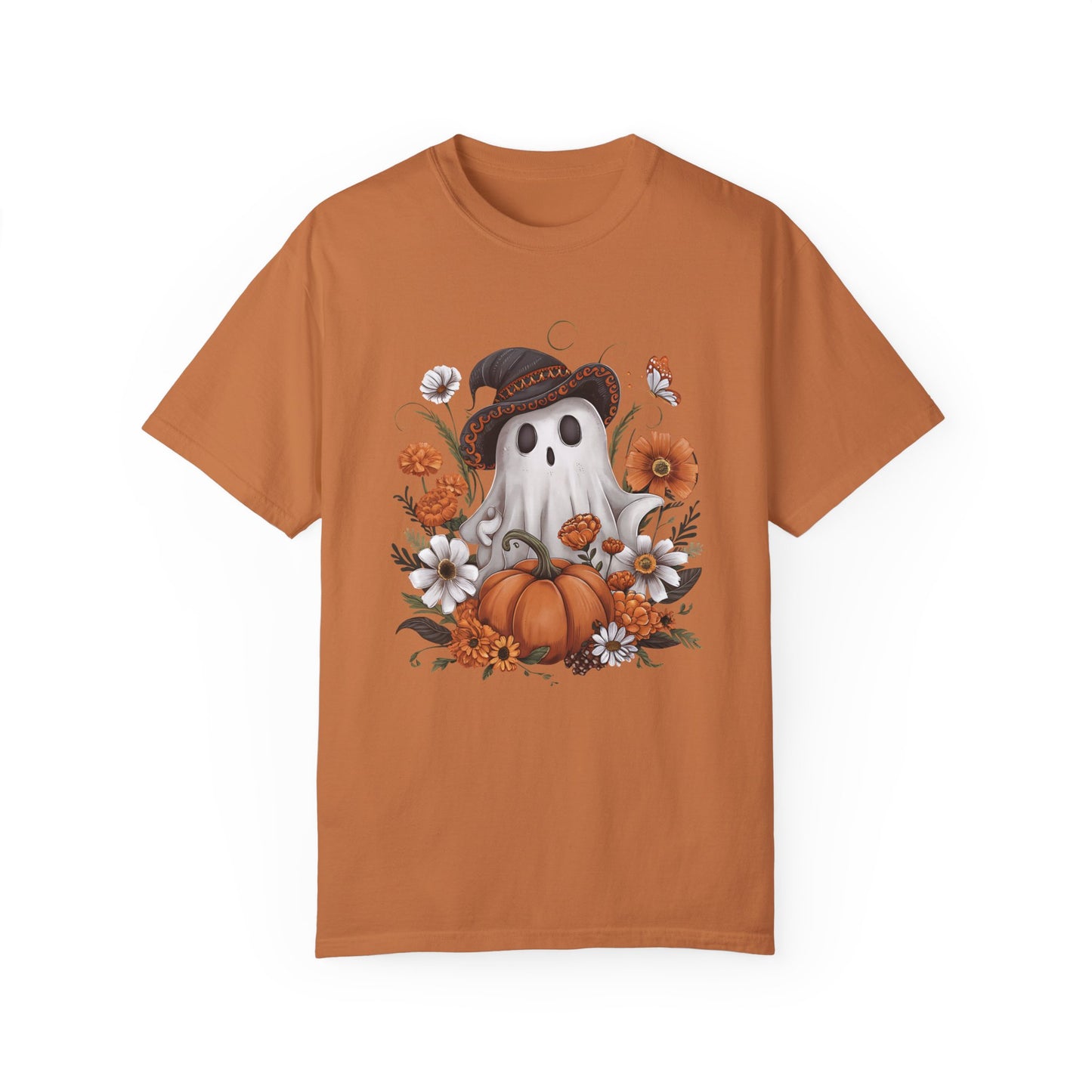 Halloween Ghost Comfort Colors Shirt Yam