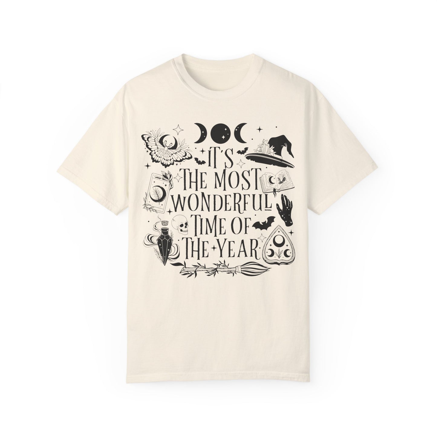 It's The Most Wonderful Time Of The Year Fall T-Shirt - Spooky Shirt Ivory