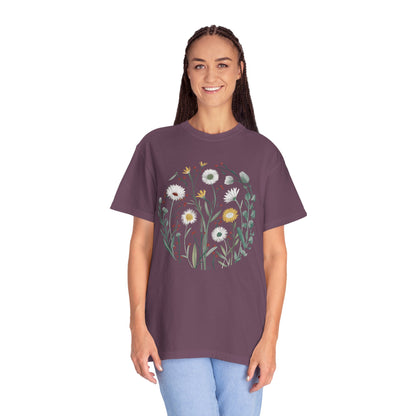 Comfort Colors Wildflower Shirt