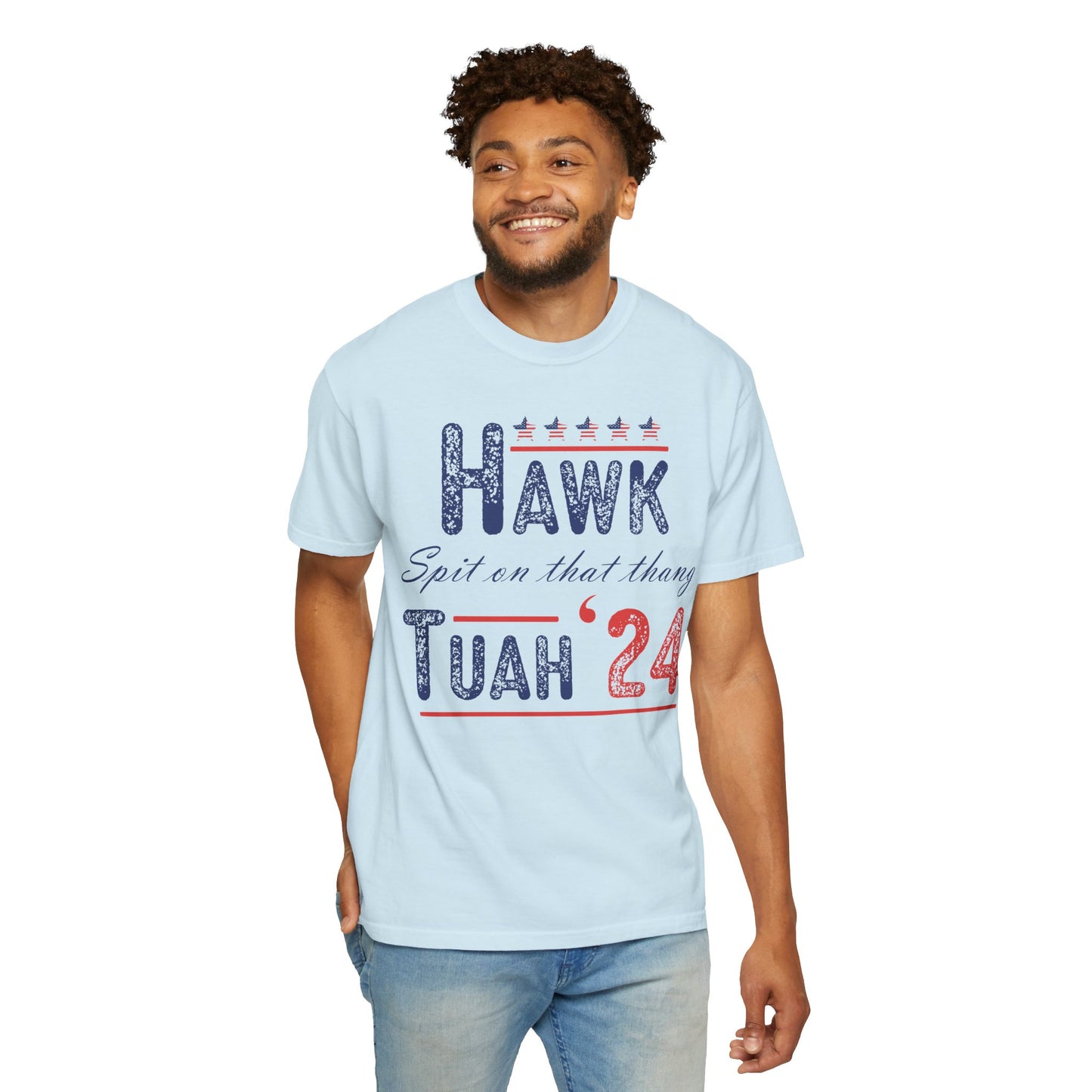 Hawk Tuah 24 Funny Saying Shirt - Spit On That Thang Girl Tee