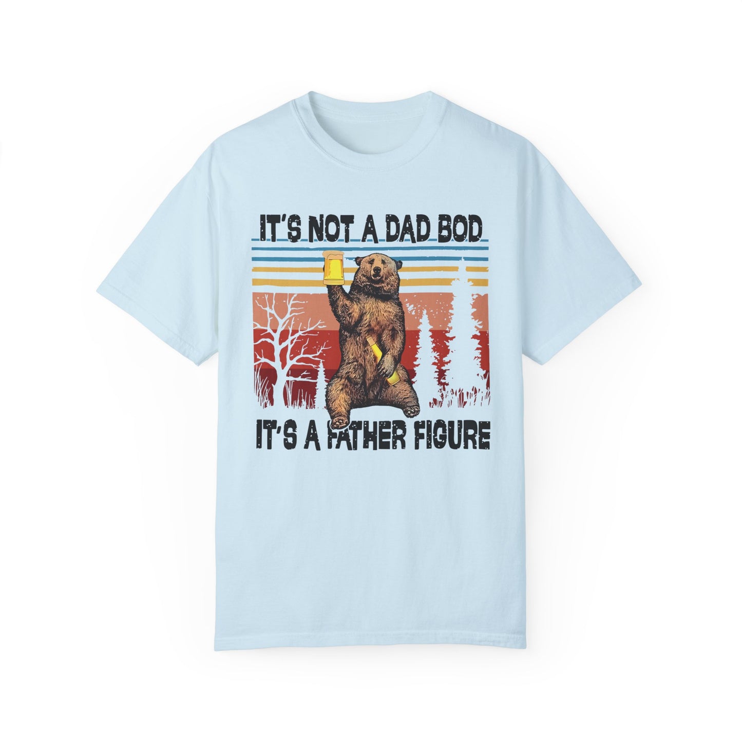 Dad Bear Funny Shirt | Humorous Apparel for Father's Day Chambray