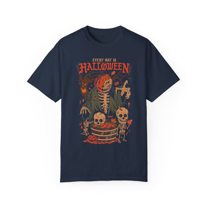 Retro Halloween Fall Shirt, Long Live Halloween, Vintage Halloween Shirt Navy