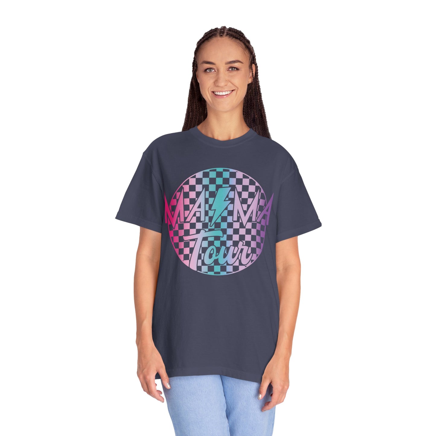 Checkered Mama Tour Shirt