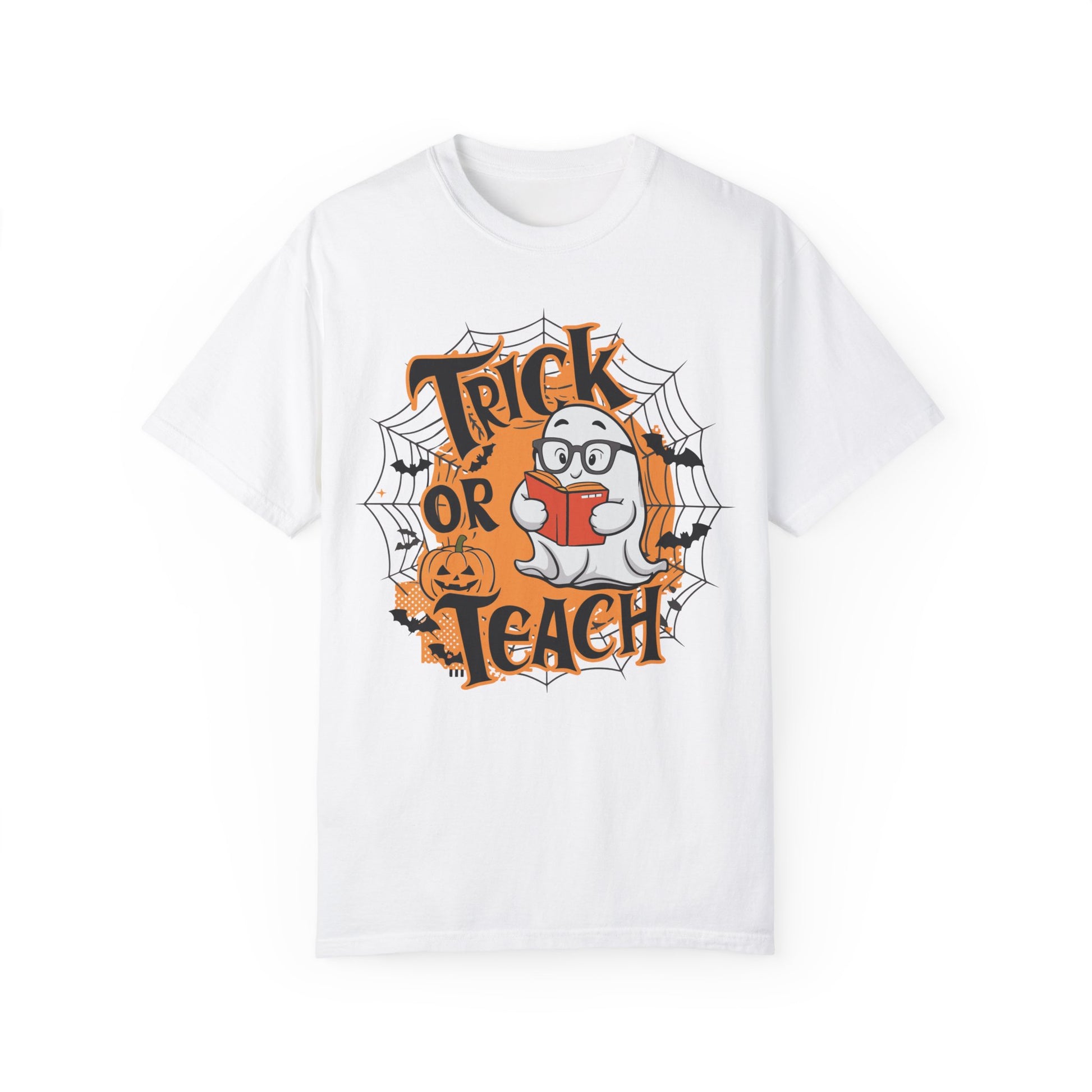 Teacher Halloween Shirt - Trick Or Teach Shirt White