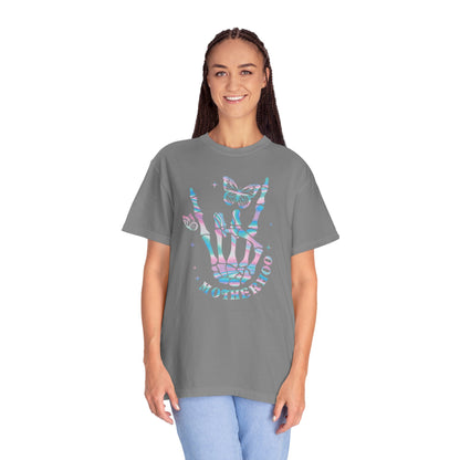 Mama Rock Tour Skeleton Hand Shirt