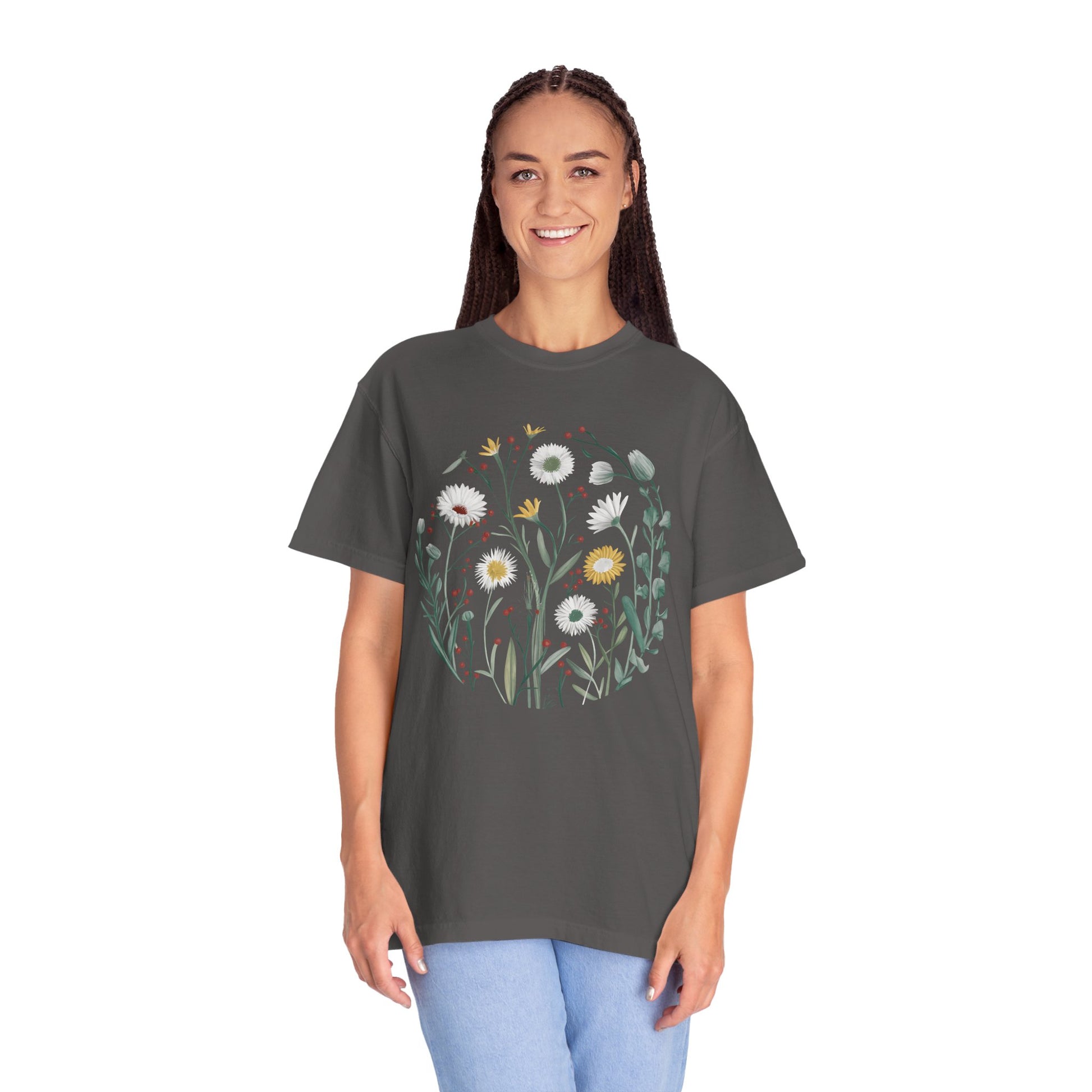 Comfort Colors Wildflower Shirt