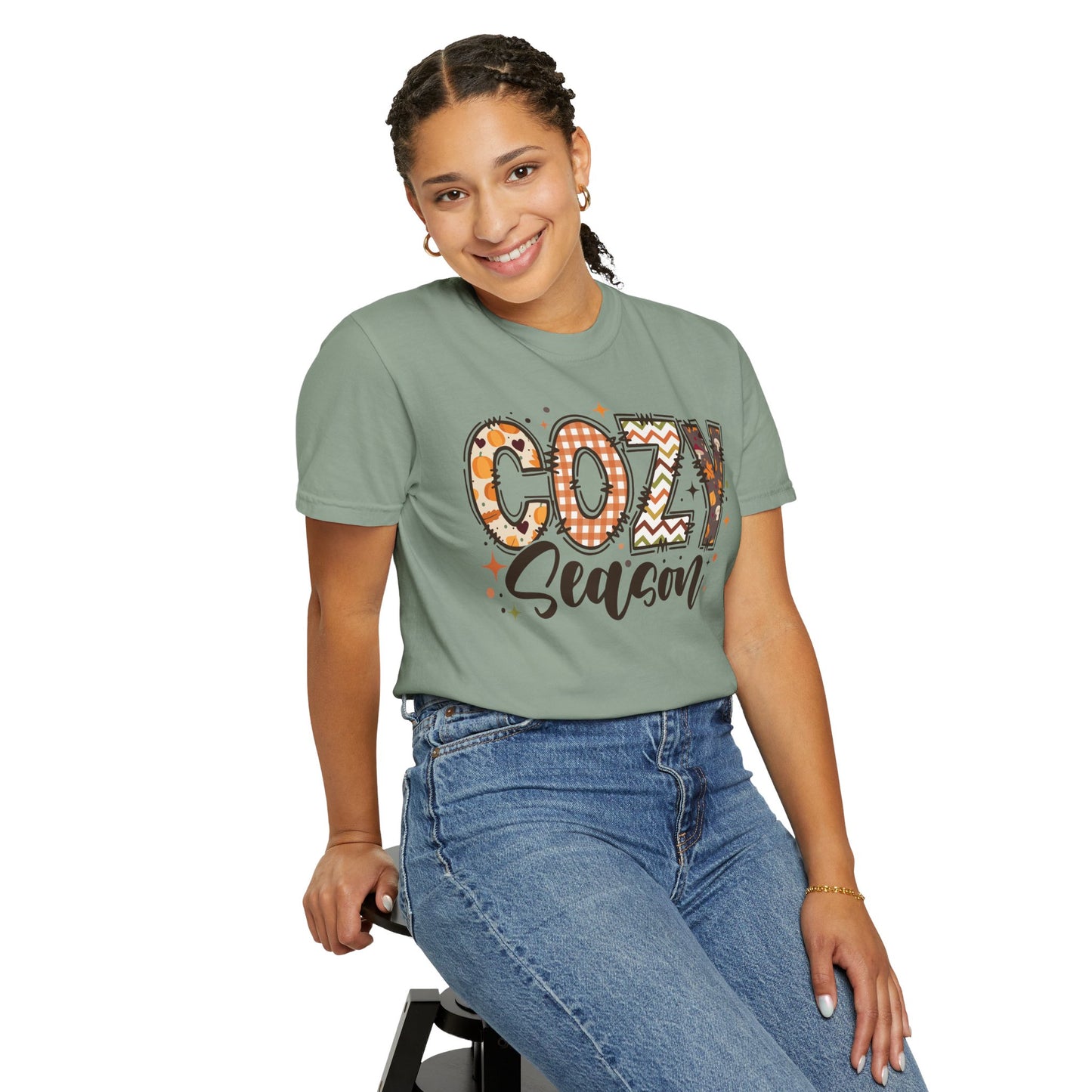 Womens Cozy Season Fall Shirt