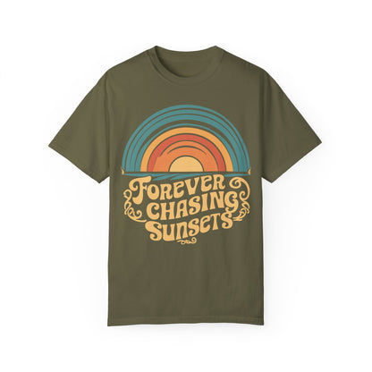 Sunset Shirt | Stylish Apparel for Beach and Summer Vibes Sage