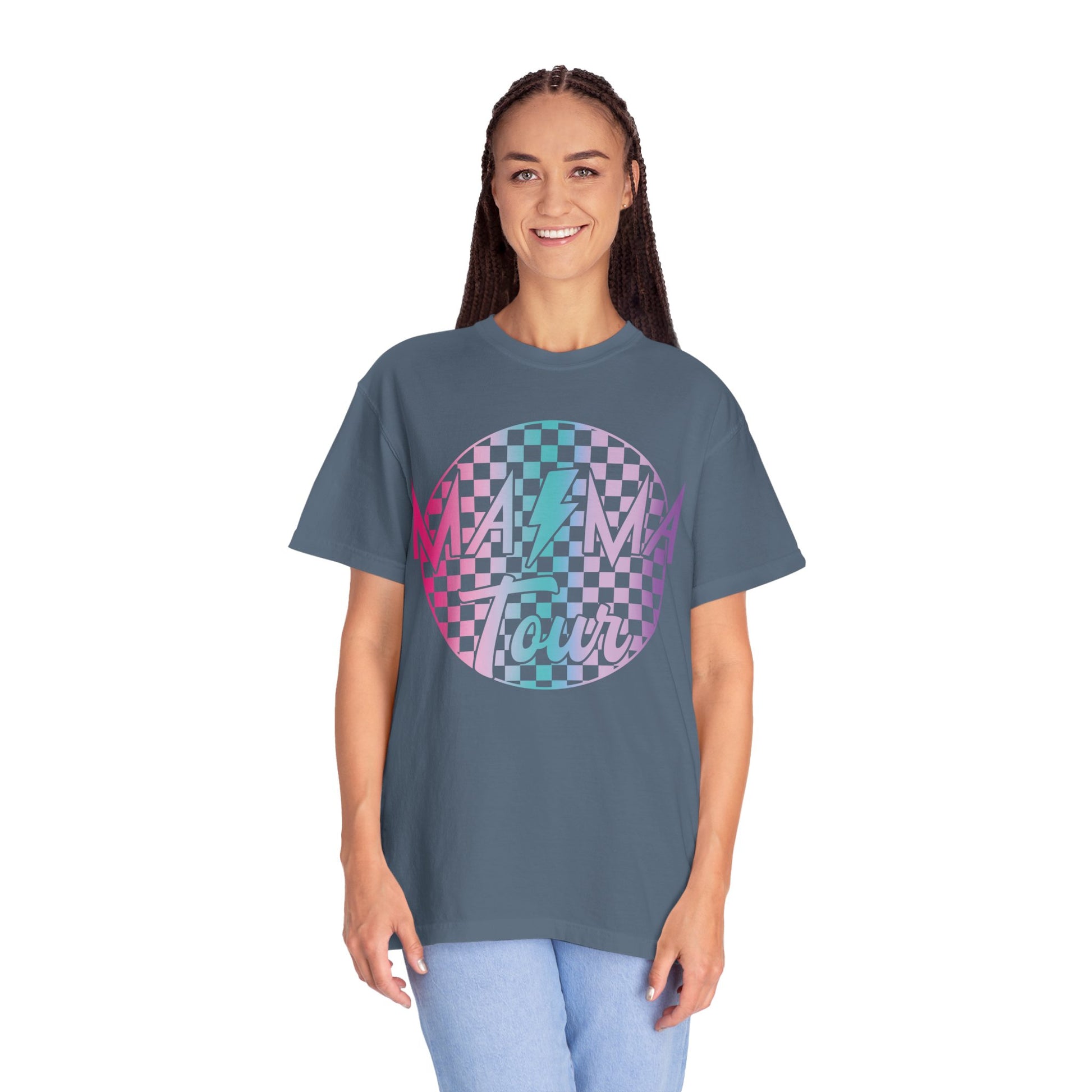 Checkered Mama Tour Shirt