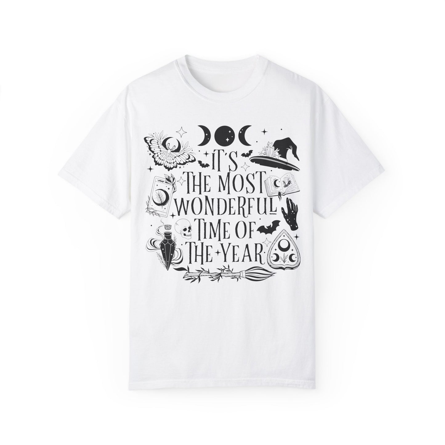 It's The Most Wonderful Time Of The Year Fall T-Shirt - Spooky Shirt White