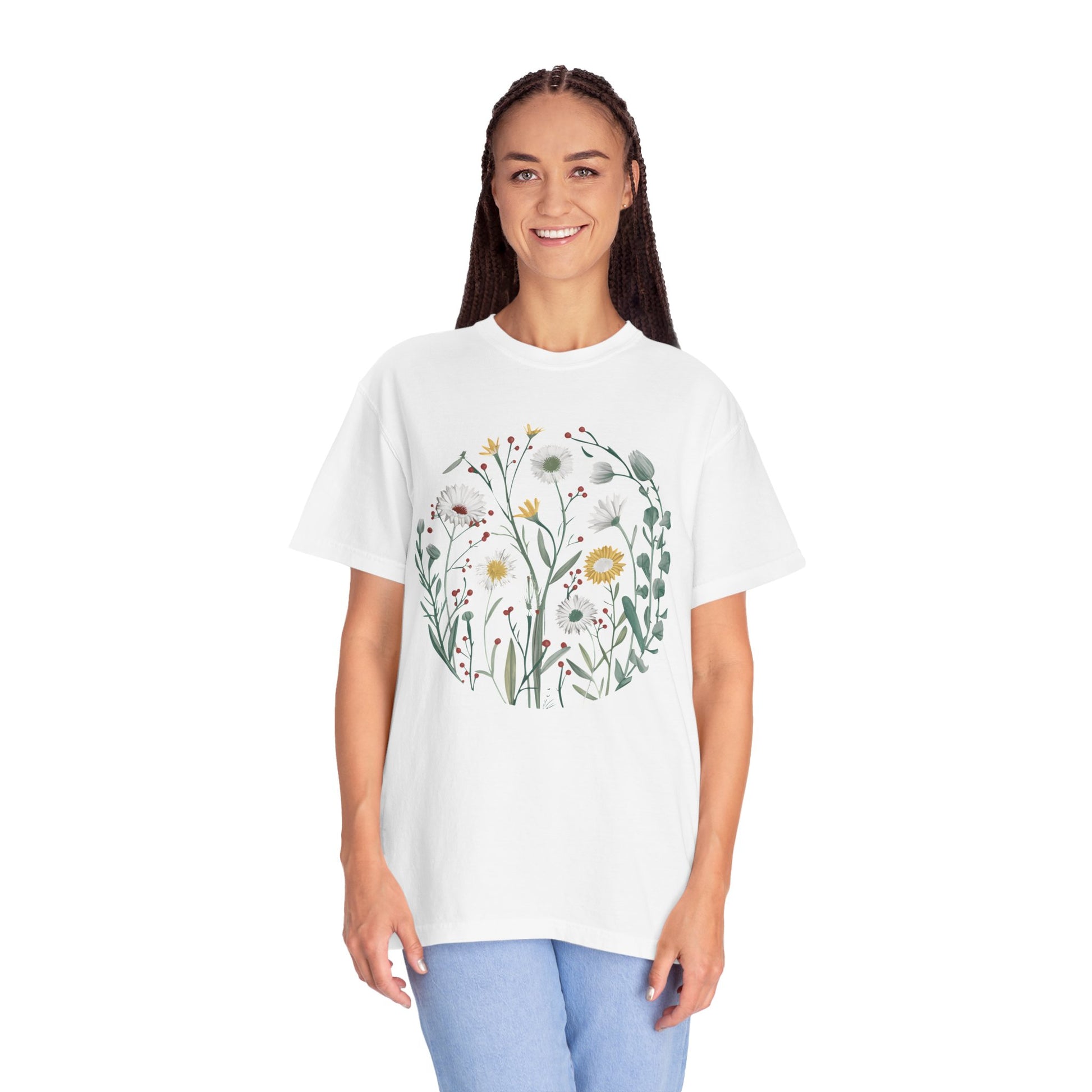 Comfort Colors Wildflower Shirt