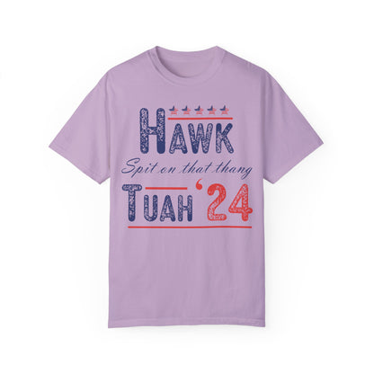 Hawk Tuah 24 Funny Saying Shirt - Spit On That Thang Girl Tee Orchid