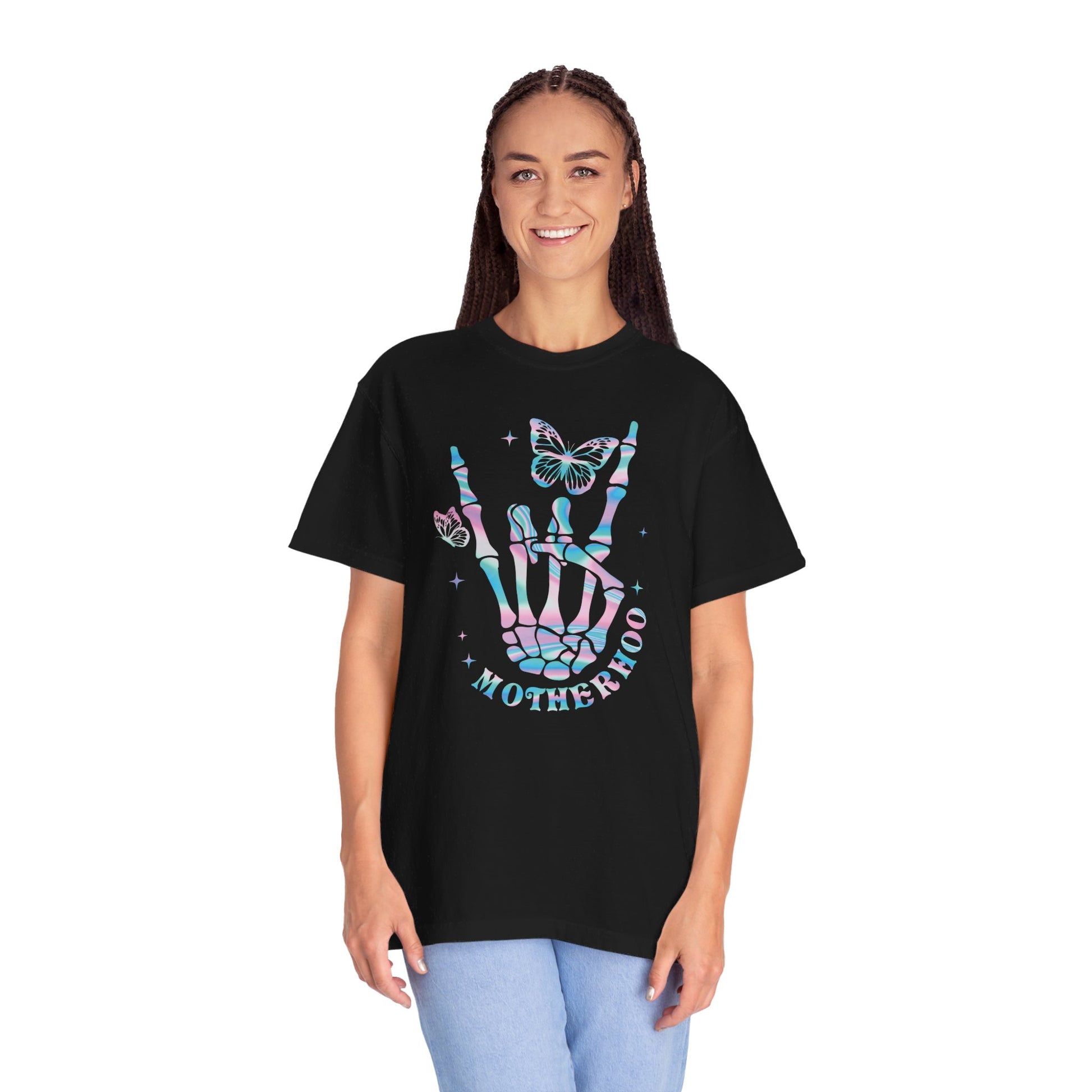 Mama Rock Tour Skeleton Hand Shirt