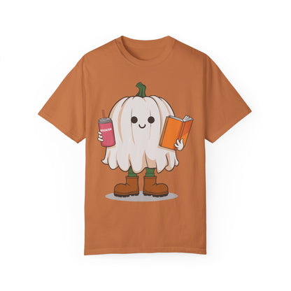 Ghost Reading Books Shirt - Bookish Halloween Shirt Yam