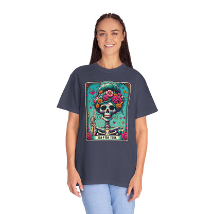 Floral Mama Tour Skeleton Tarot Card Shirt