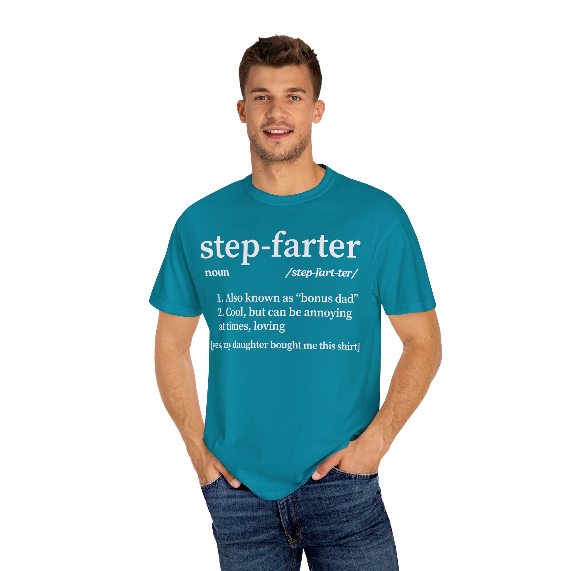 Funny Step Dad Definition Step Farter T-shirt