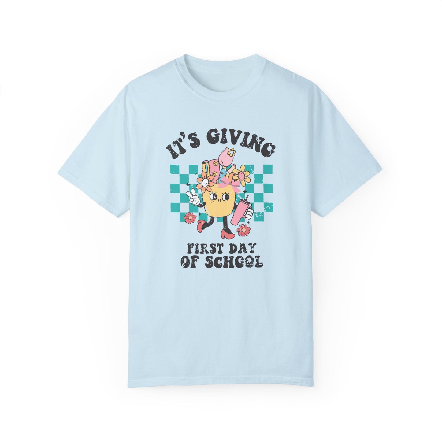 First Day of School Teacher Shirt - Back to School Shirt for Teachers Chambray