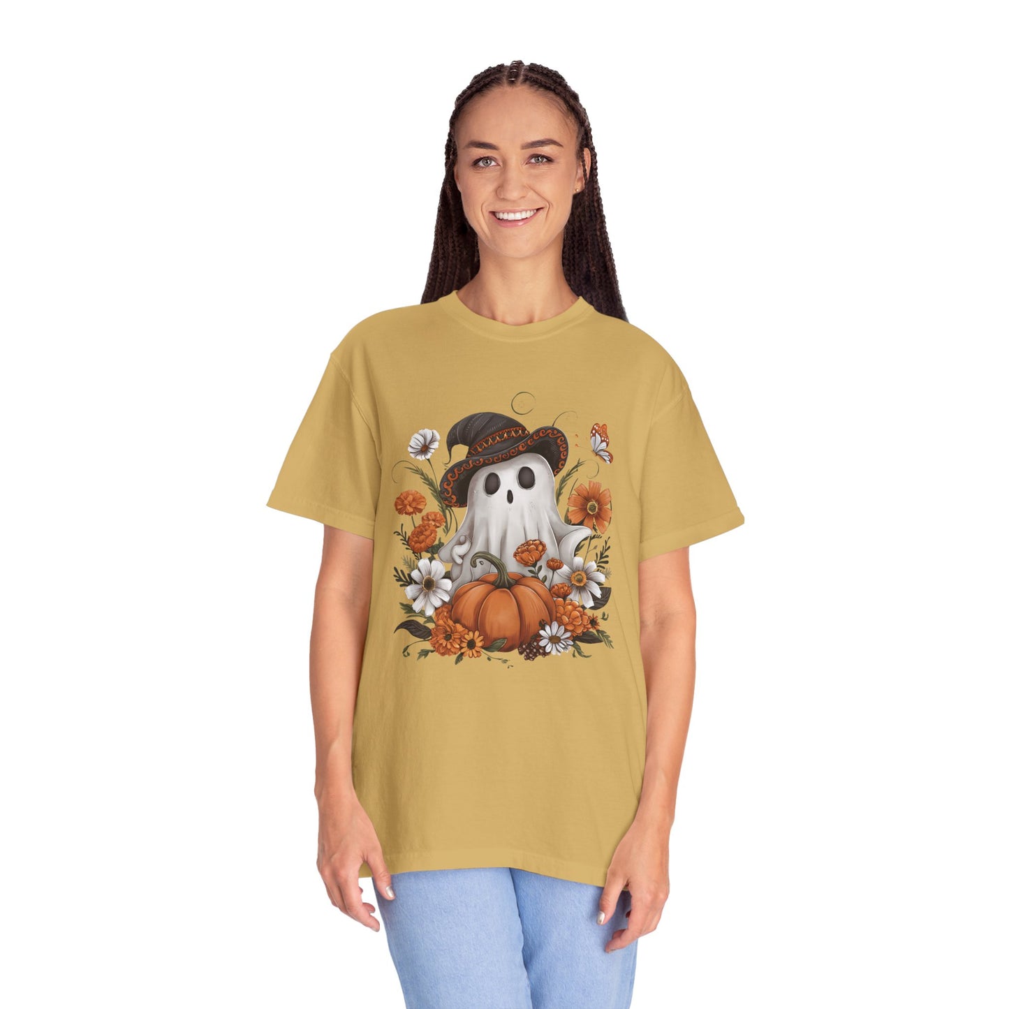 Halloween Ghost Comfort Colors Shirt