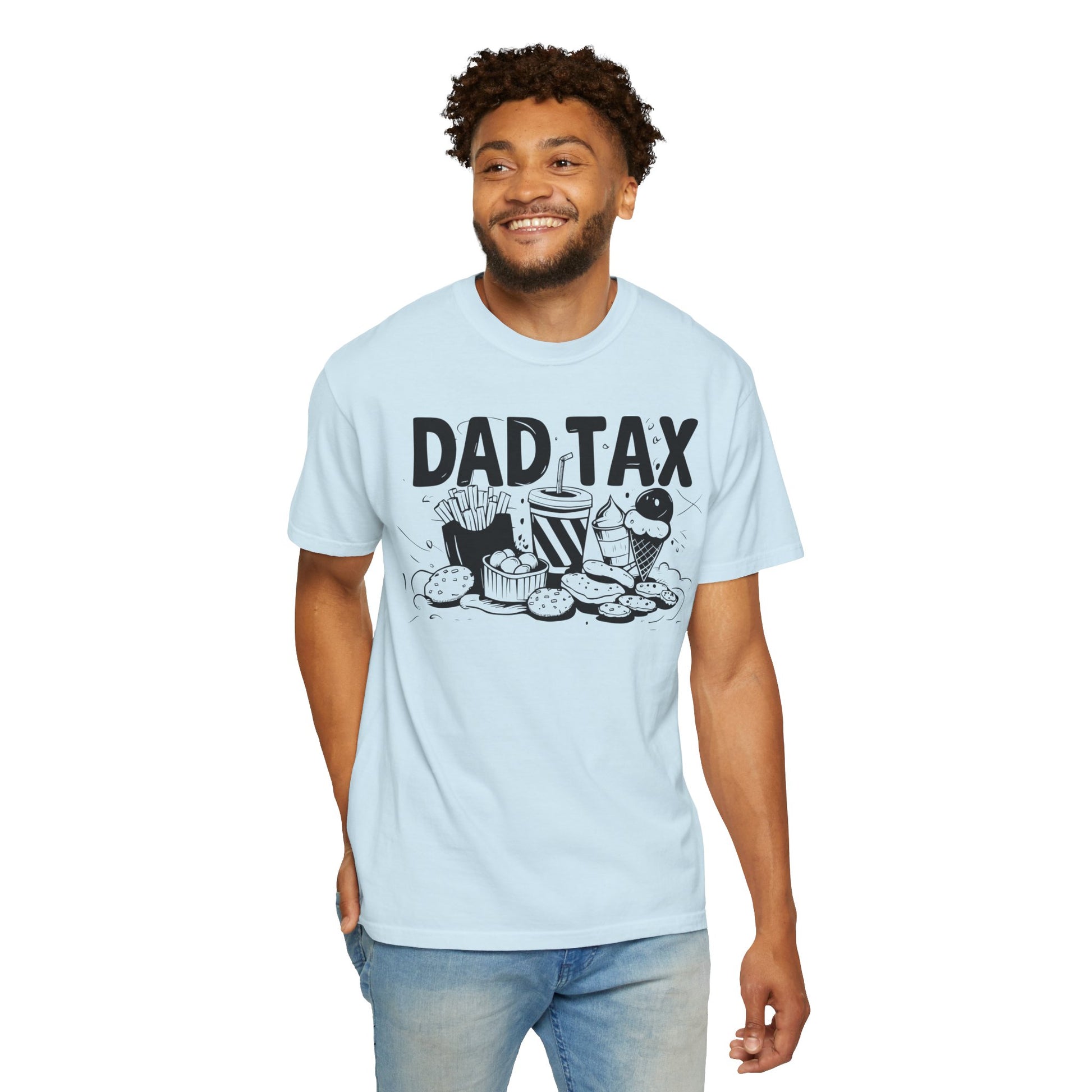 Funny Dad Tax Food Happy Fathers Day Shirt | Father's Day Gift Idea