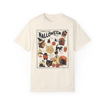 Retro Halloween Shirt, Long Live Halloween, Vintage Halloween Shirt Ivory