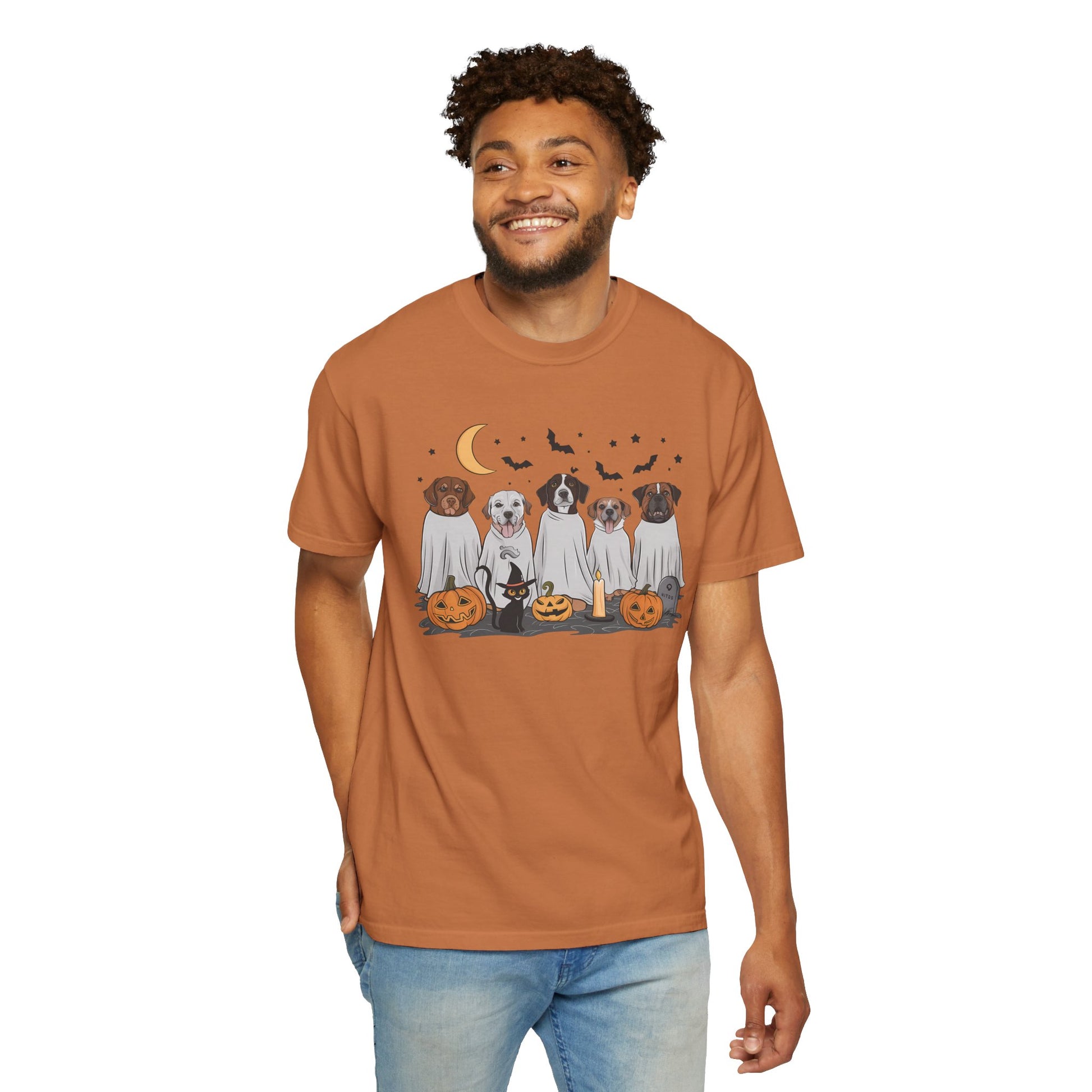 Halloween Ghost Dogs Tee